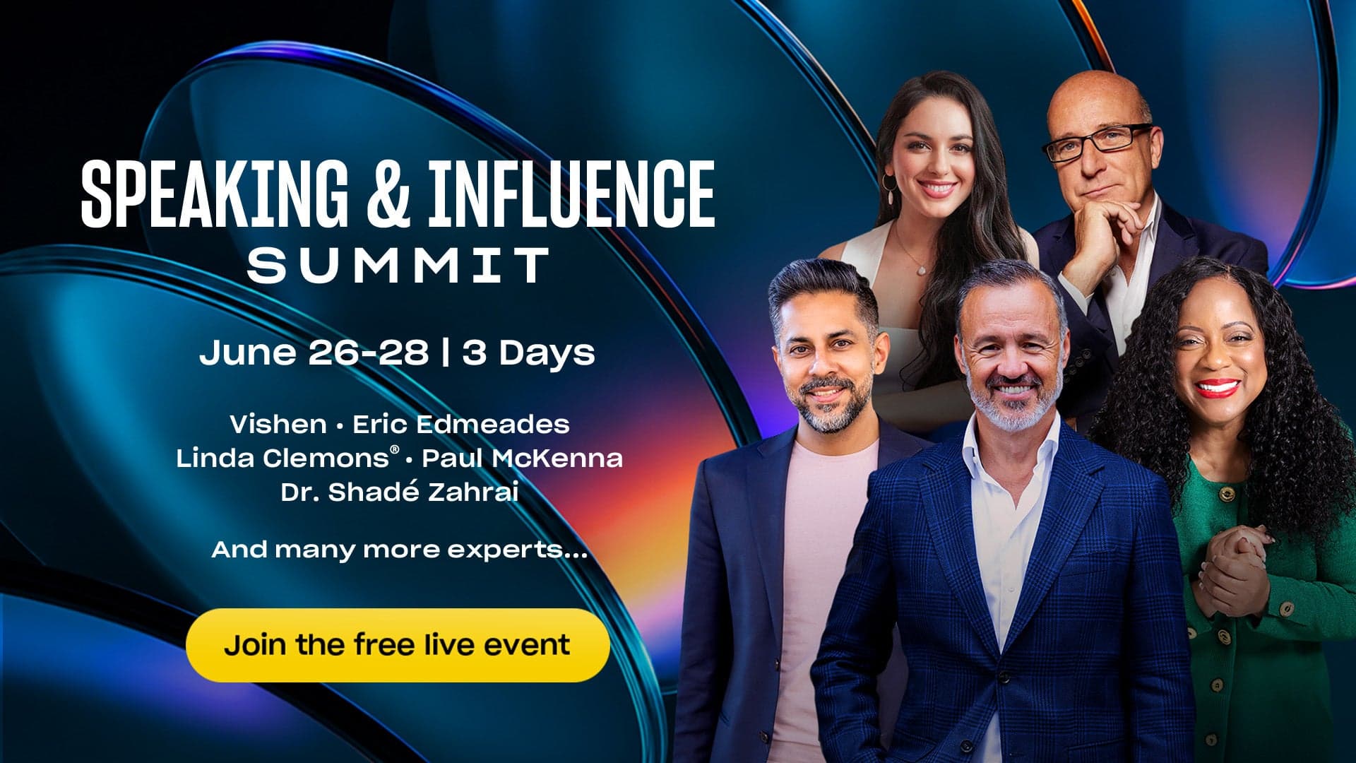 Speaking & Influence Summit 2026 speakers
